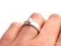 Preview: Ring mit Silberstab, am Finger